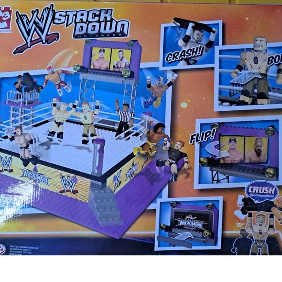 New WWE Stackdown Wrestle Mania XXX Ring set 359 Pcs - Picture 8 of 8